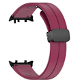 Miniatyrbilde 2 av 3: For Huawei Watch D2 Magnetisk Sammenleggbar Spenne Silikonrem Erstatning Armbånd - Xin Style H