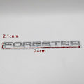 Pikkukuva 5 / 5: 1kpl 3D metallinen Crosstrek Awd Brz yhteensopiva Wrx auton kirjain lokasuoja tunnus sivu takaluukku merkki tarra auto tarvikkeet-xindaren silver WRX