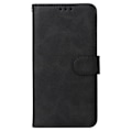 Miniatyrbillede 8 af 9: SKALO iPhone 16 PU Læder Wallet Case - Flere Farver Black Svart