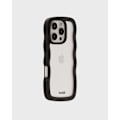 Miniatyrbillede 3 af 4: held iPhone 16 Pro Max Cover Bølget Sort/Transparent 64