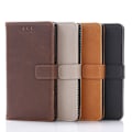 Miniatyrbillede 1 af 11: Kompatibel med Sony Xperia X Compact Retro Wallet Case Black Svart