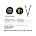 Miniatyrbillede 4 af 7: Universal Justerbar & Elastisk Nylon Urrem - 22mm Black Svart