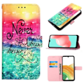 Miniatyrbillede 1 af 4: Wallet Case Samsung Galaxy A05s - Never Stop Dreaming text and quotes