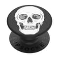 Miniatyrbild 1 av 5: POPSOCKETS Shaky Bones White Avtagbart Grip med Ställfunktion Svart, Vit