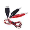 Pikkukuva 2 / 5: USB alligaattoriliittimeen Mobile Power Akkuliitin USB uros johdotukseen