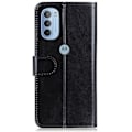 Pikkukuva 3 / 6: Motorola Moto G31 / G41 Kotelo Retro Nahka Musta 65