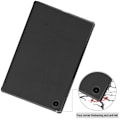 Miniatyrbild 6 av 9: Kompatibel med Samsung Galaxy Tab A8 10.5 Fodral Tri-fold Svart