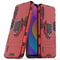 Pikkukuva 1 / 5: Xiaomi Mi A3 - Rengaskotelo - Toimii magneettipidikkeen kanssa - Punainen Punainen Red Röd