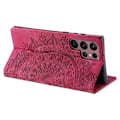 Miniatyrbillede 4 af 6: Samsung Galaxy S24 Ultra Flip Cover Mandala Læder Pink 94