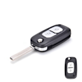 Miniatyrbillede 1 af 5: Flip Remote Key Shell ombygning til RENAULT Clio Megane Kangoo Modu