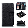 Miniatyrbillede 1 af 4: Kompatibel med Samsung Note 10 Plus Praktisk Wallet Case med 12-rums Array V4 Black Svart