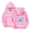 KPOP Demon Hunters Barn HUNTRX Hettegenser Pullover Topp - Gutter Jenter Casual Hettegenser, Skole, Hverdagsbruk rosa pink 150cm