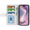 Miniatyrbild 2 av 6: iPhone 16 Pro Max Skal Läder Vit 76