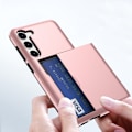 Pikkukuva 6 / 6: Samsung Galaxy S23 Plus -kotelo korttipaikalla, valkoinen 55