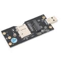 Pikkukuva 2 / 5: M.2–USB 3.0 -sovitin nousukortti SIM-korttipaikalla tietokonetarvikkeet Key B NGFF 5 5