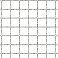 Pikkukuva 1 / 2: vidaXL Verkkoelementti ruostumaton teräs 50x50 cm 11x11x2 mm Silver Silver