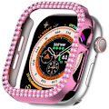 Miniatyrbillede 1 af 6: Apple Watch 10 46 mm Shell Rhinestone Pink 3