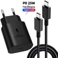 Miniatyrbilde 1 av 4: Lader - ABURNUDREY - 25W - USB Type-C - Hurtiglading - 1m kabel inkludert