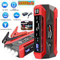 Miniatyrbillede 1 af 5: Bærbar Bil Jump Starter Booster Jump Box Powerbank 99800mAh Batterioplader