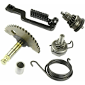 Miniatyrbild 1 av 2: Kick Shaft Assembly Starter Gear Motor för GY6 Scooter - 50Cc, 60Cc, 80Cc