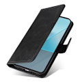 Miniatyrbillede 6 af 9: SKALO Xiaomi Redmi Note 13 Pro 5G PU Læder Wallet Case - Flere Farver Black Svart