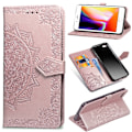 Pikkukuva 1 / 5: iPhone 7/8/SE (2020/2022) - Mandala Nahkakotelo - Ruusukulta Ruusukulta Roséguld Roséguld