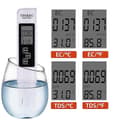 Miniatyrbilde 5 av 5: PH020 Digital Ph Ec Tds Meter tester Temperaturpenn Vannrenhet Ppm Filter
