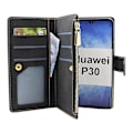 Miniatyrbillede 2 af 11: XL Standcase Luksus etui Huawei P30 (ELE-L29) Brun