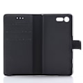 Miniatyrbillede 5 af 11: Kompatibel med Sony Xperia X Compact Retro Wallet Case Black Svart