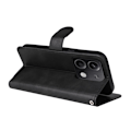Miniatyrbillede 5 af 9: SKALO Xiaomi Redmi Note 13 Pro 5G PU Læder Wallet Case - Flere Farver Black Svart