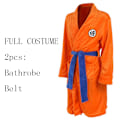 Miniatyrbillede 3 af 5: Cosplay Morgenkåbe Pyjamas Vinter Hold Varme Blød Morgenkåbe Y orange orange small