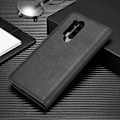 Miniatyrbillede 3 af 5: Pung etui med magnetisk cover til OnePlus 8 Pro - DG.MING Sort Sort