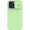 Pikkukuva 1 / 6: iPhone 13 Pro Max - NILLKIN MagSafe CamShield Silky Liquid -suojakuori - Vihreä 70