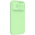 Pikkukuva 3 / 6: iPhone 13 Pro Max - NILLKIN MagSafe CamShield Silky Liquid -suojakuori - Vihreä 70