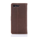 Miniatyrbillede 10 af 11: Kompatibel med Sony Xperia X Compact Retro Wallet Case Black Svart