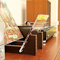 Miniatyrbilde 3 av 4: Oppbevaringsholder for vinylplater - Vis singlene og lp'ene dine i stativ