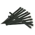 Miniatyrbillede 2 af 2: Perlon rem 16/18/20 mm XL Sort Black 18 mm