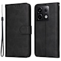 Miniatyrbillede 2 af 9: SKALO Xiaomi Redmi Note 13 Pro 5G PU Læder Wallet Case - Flere Farver Black Svart