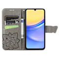 Pikkukuva 2 / 5: Samsung Galaxy A15 5G -kotelo, iso perhonen, harmaa 74