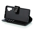 Miniatyrbillede 3 af 4: Kompatibel med Samsung Note 10 Plus Praktisk Wallet Case med 12-rums Array V4 Black Svart
