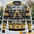 Jultröja Pullover för Män, 3D Digitaltryck Rundhals Tröja Topp, Höst/Vinter Kläder - EL3259 - Storlek 2XL 2XL