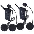 Bluetooth Motorcykel Intercom - EXCELVAN - V6 - 2-pack - Trådlös Kommunikation - Vattentät
