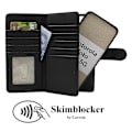 Pikkukuva 2 / 11: Skimblocker Motorola Moto G55 5G XL Magneettilompakkokotelo Mörkblå