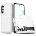 Pikkukuva 1 / 6: Samsung Galaxy S23 Plus -kotelo korttipaikalla, valkoinen 55