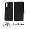 Pikkukuva 3 / 11: Skimblocker Motorola Moto G55 5G XL Magneettilompakkokotelo Mörkblå