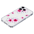 Miniatyrbillede 3 af 6: iPhone 16 Pro TPU-etui med blomster 27