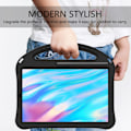 Pikkukuva 4 / 5: SKALO Samsung Tab S6 Lite lasten suojakotelo kahvalla ja jalustalla - Musta Black Svart