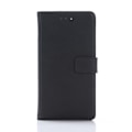 Miniatyrbillede 3 af 11: Kompatibel med Sony Xperia X Compact Retro Wallet Case Black Svart