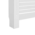 Miniatyrbillede 6 af 7: vidaXL Elementbeskyttelse hvid 152x19x81,5 cm MDF White Vit