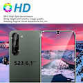 Pikkukuva 6 / 8: 2 KPL Yhteensopiva Samsung S23 karkaistun lasin kanssa 0,26 mm 2,5D 9H